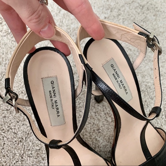 Gianni Marra Leather Heels - Picture 3 of 8